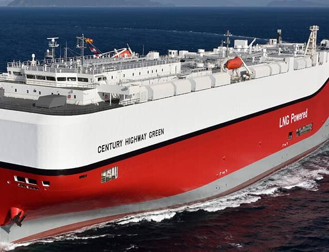 K Line Debuts Bio‑LNG on New Car Carrier