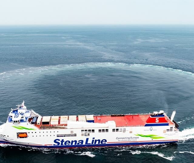 Stena Line Unveils New Hybrid Ferry in Belfast Harbour