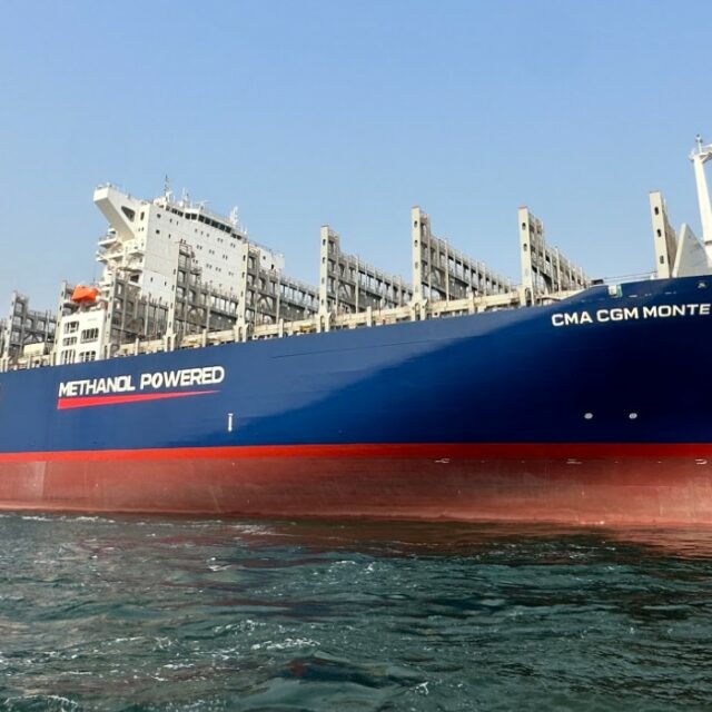 First Methanol Boxship Pushes CMA CGM Fleet to 400